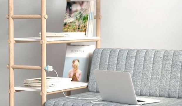 Herb, un sofá multifuncional con zonas de trabajo y ocio