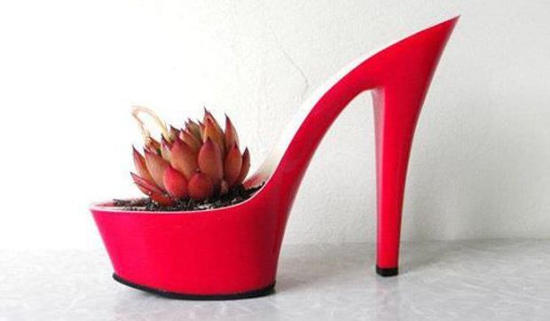 Los stilettos-maceta de Giddy Spinster