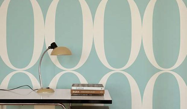 Papeles pintados Bodoni de Carrie Van Hise