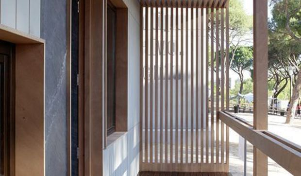 Parqués ecológicos para exterior, de madera de eucalipto gallego