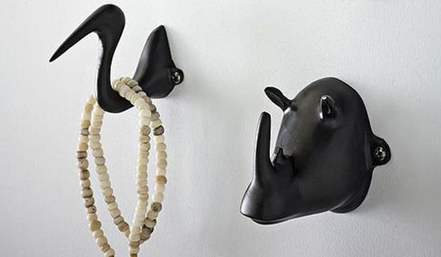 Perchas con forma de animales