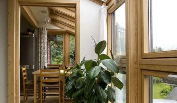 Ventanas y puertas de cristal para ganar luz natural