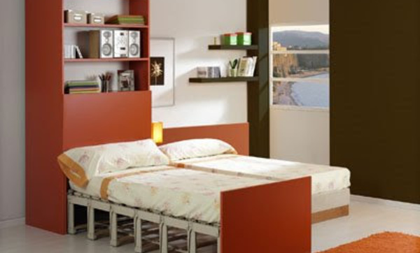Rolling Bed, una cama plegable que cabe en cualquier habitación