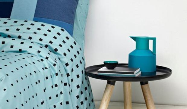 Ropa de cama discreta y elegante diseñada por Anne Lehmann