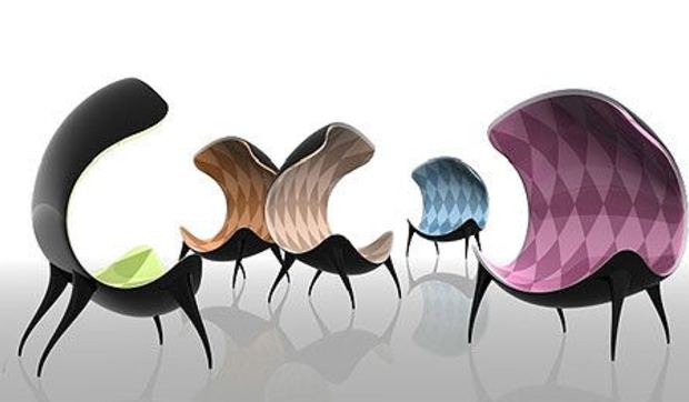 Sillón Dounyasha de Dima Loginoff