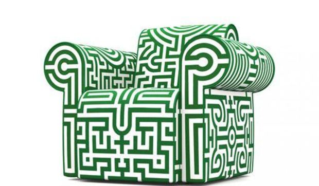 Sillones estampados de Job Studio para Moooi