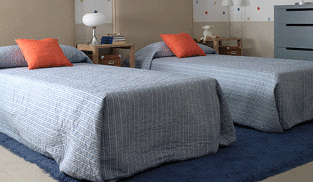 Dormitorio juvenil con estrella