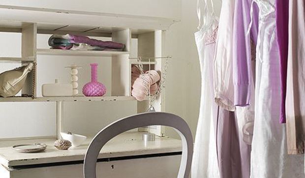 Un vestidor muy femenino