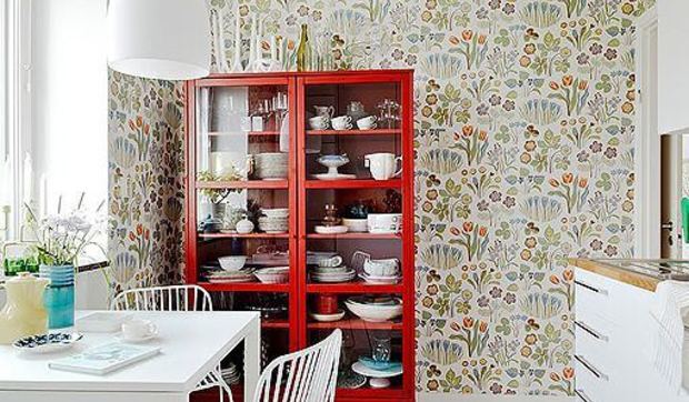 Una cocina de estilo rústico renovado