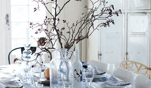 Una mesa casi otoñal